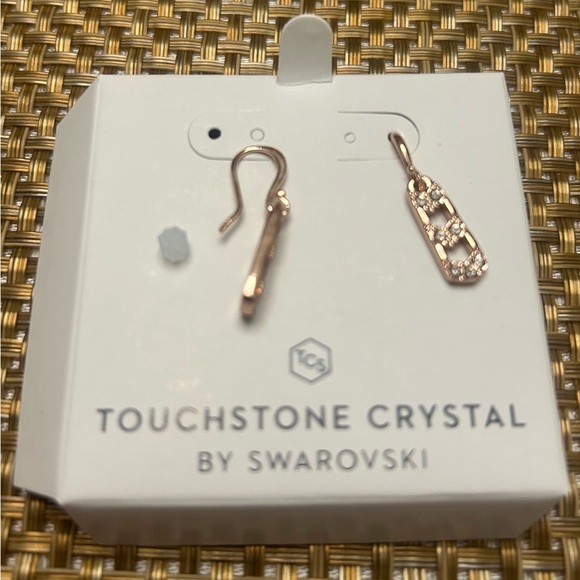 Touchstone Crystal Take Shape Earrings - Picture 5 of 5
